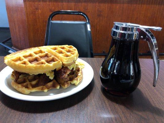 Pop's wagon waffle!