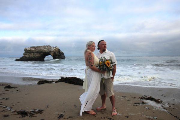 Natural bridges state beach