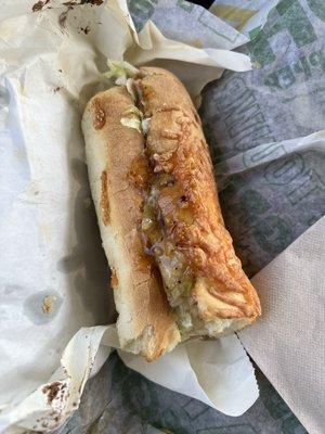 Chicken teriyaki sub