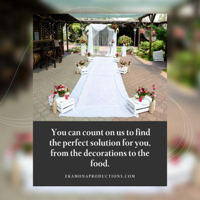 The wedding planning | Events planner | Party planner | Meeting planner | Event coordinator