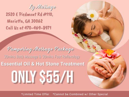 Pampering Massage Package