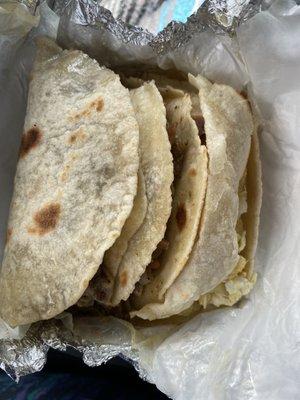 Fresh tortillas