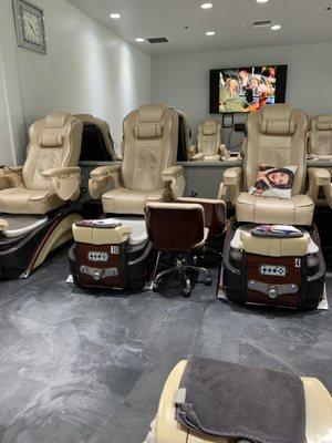 Pedicure chairs