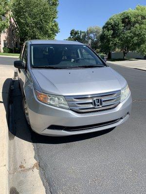 My 2013 van looks brand new! Christmas in July for me!