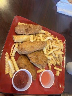 Kids- chicken strip dinner