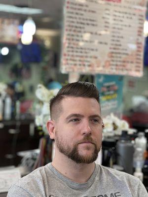 Men hair cut 8