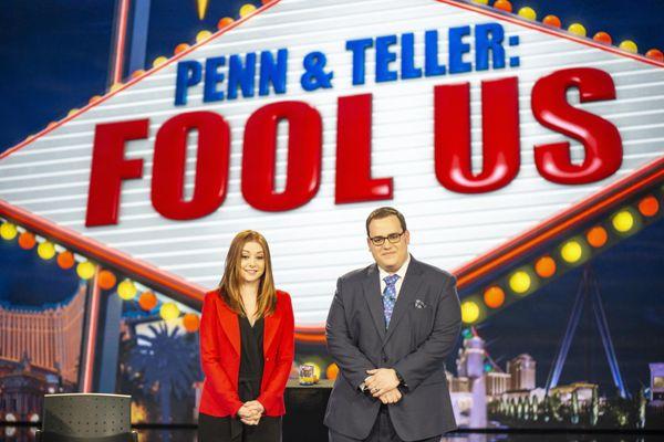 Scott on "Penn & Teller: Fool Us"