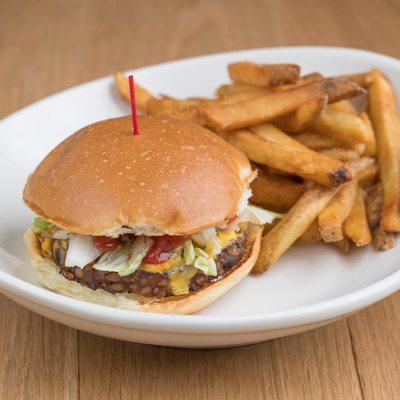 Veggie Burger & Fries