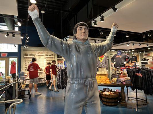 Gift Shop with Rocky Statue