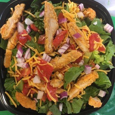 Sunflower Southern Fried Chicken Salad