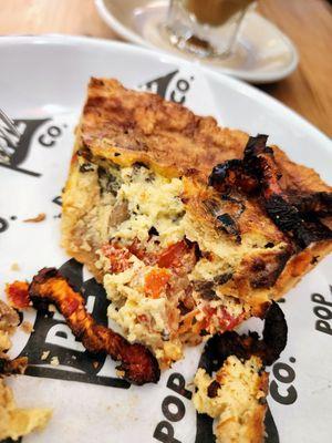 Mushroom & Leeks Quiche