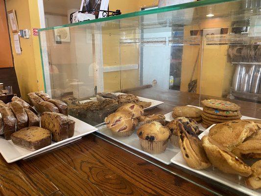 Flies (bunch of em too) in bakery display case