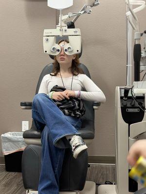 Eye exam