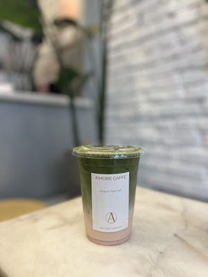 Iced Pinky Matcha (~$7)