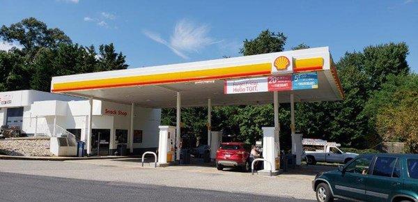 Fuel up at Shell located at 4205 Montgomery Rd Ellicott City, MD!