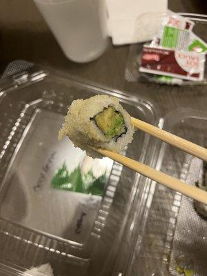 Tempura Avocado Roll