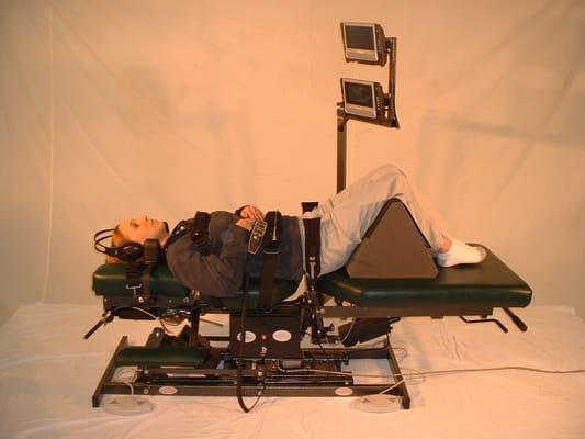 Cutting edge, non-invasive Spinal Decompression therapy for bulging and herniated spinal discs.