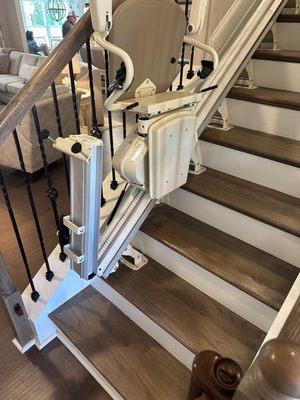 Harmar SL300 Straight Stairlift with Folding Rail Option