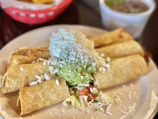 Chicken Taquitos! Never disappoints! So delicious!