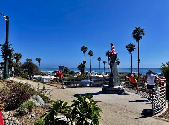 San Elijo State Beach featuring the Cardiff Kook !