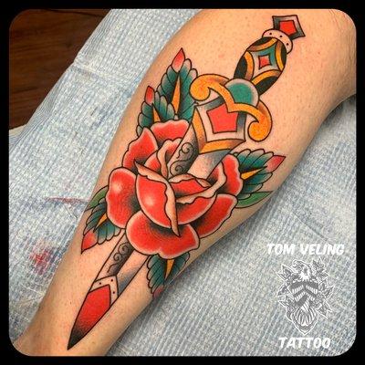 Rose & Dagger by Tom Veling