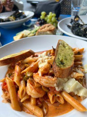 Penne Albufera with Shrimp