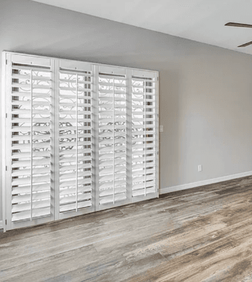 bipass sliding glass door shutters.