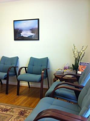 Comfortable waiting room.