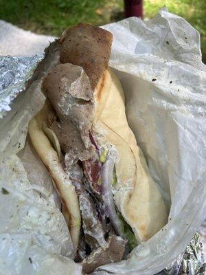 #1. Lamb & Beef Gyros ($10.99)