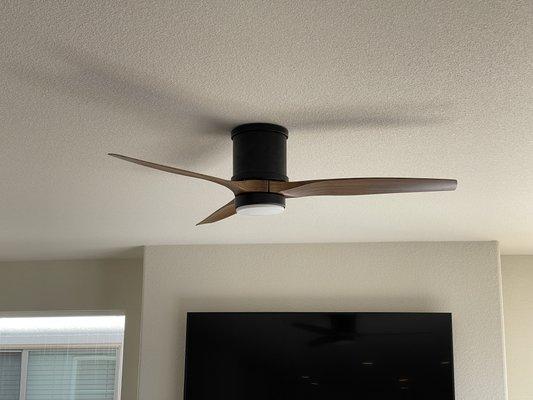 Propeller fan installation