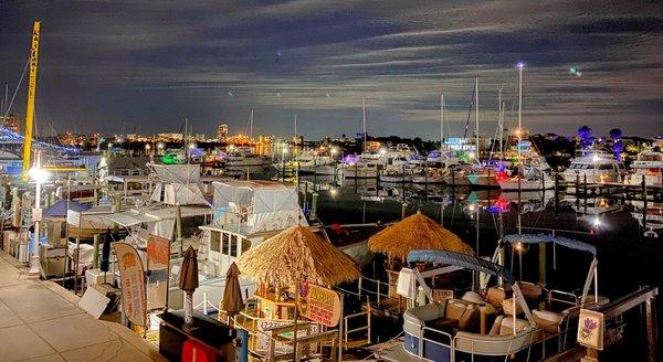 View from the rooftop bar.