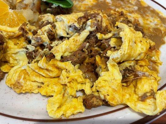 Huevos con Machaca