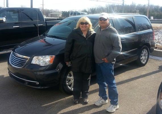 Congrats to Dennis and Mary Merrill on your NEW 2014 Chrysler Town & Country! We appreciate your business!