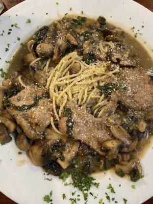 Veal Marsala, just ok