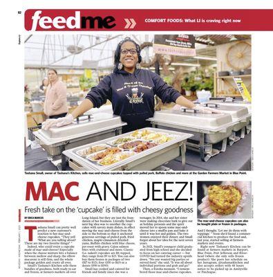 Featured in Newsday Feed Me by Erica Marcus.