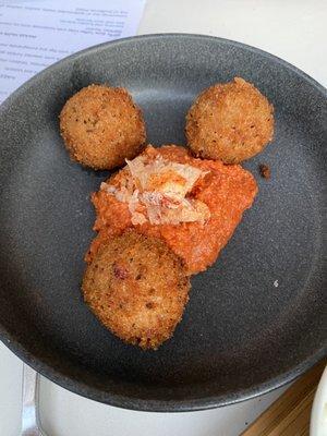 Lobster risotto croquettes $21 and they are worth every penny and more