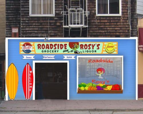 RoadSide Rosy's in San Francisco's historic North Beach. Stop on by...