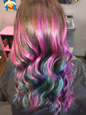 Vivid ombré by Kristi