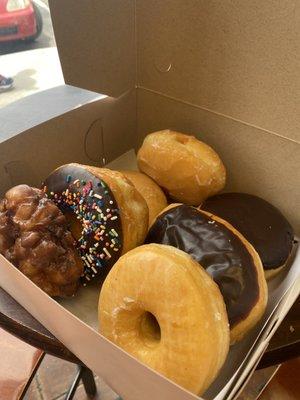 Assorted donuts brings happiness