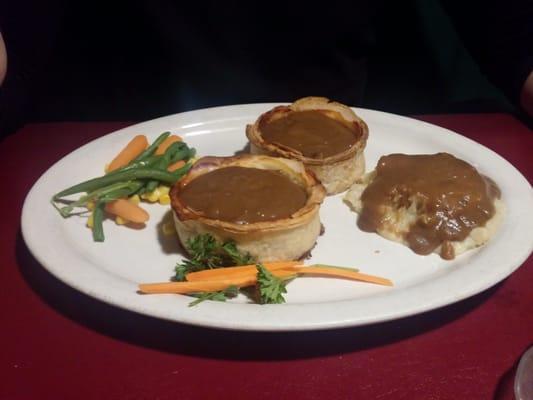 Beef pies