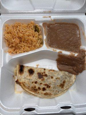 Kids Beef Quesadilla