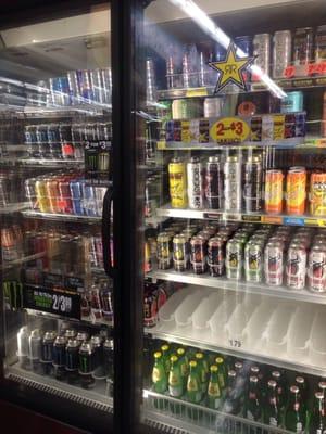 Energy drinks & other cold beverages