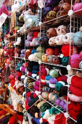 Large variety of high quality yarns