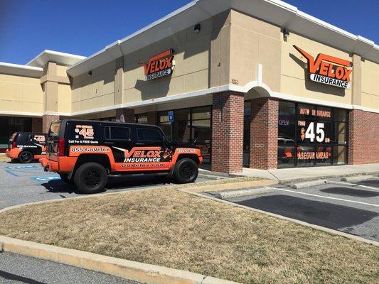 Outside view of Velox Insurance in Norcross, GA