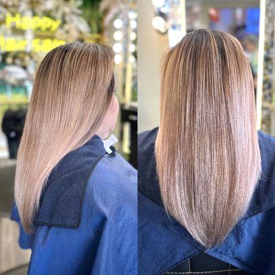 #haircolor #haircut #ombrehair #balayage #highlights