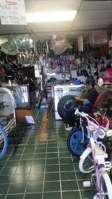 Mendozas bike shop. 7.00 flat repair. 6020 Atlantic in Maywood ca 90270