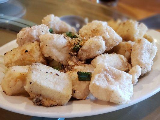 Salt & Pepper Fish and Tofu ($12.95)