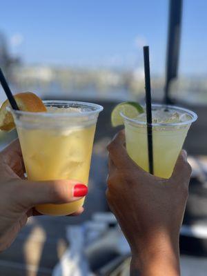 Bayside Tiki and Spicy Margarita