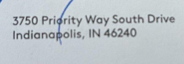 Constant snail mail from this address.  Note the lack of business name it just had the address.