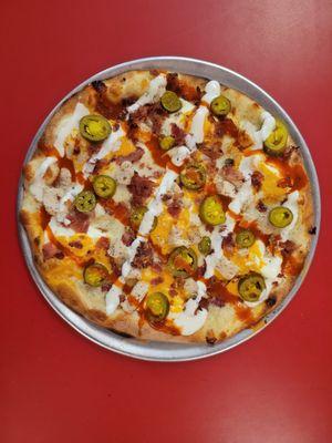 Small Mad Dog Pizza.